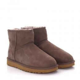 Stiefeletten Kalbsleder  Veloursleder flieder