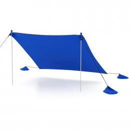 Strandzelt Coast - Tragbar - Anti-UV - UPF50+ - 300x300cm - Blau