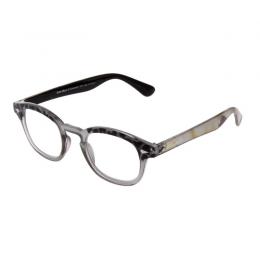 STRIKE EYEWEAR Lesebrille im Animal-Look grau