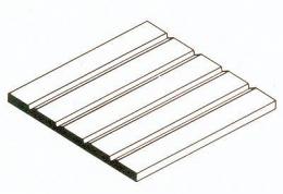 Strukturplatte, 0,5x150x300 mm. Spur N-Ma&szlig;stab, 1 St&uuml;ck