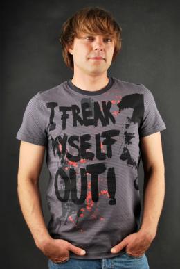 Sublevel T-Shirt Freak Out Anthracite