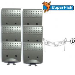 Superfish Clips 6er Pack fr Top Clear 10000,15000,18000 (fr...