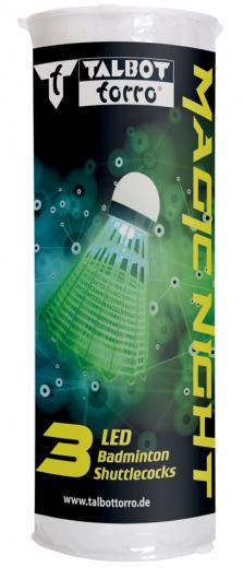 TALBOT torro Badmintonball , Magic Night LED,