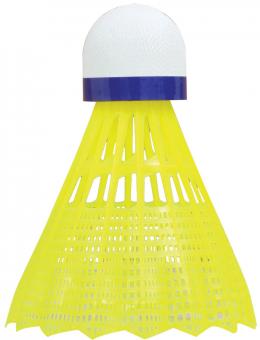 TALBOT torro Badmintonball Tech 350, medium, gelb/blau