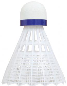 TALBOT torro Badmintonball Tech 350, medium, wei&szlig;/blau