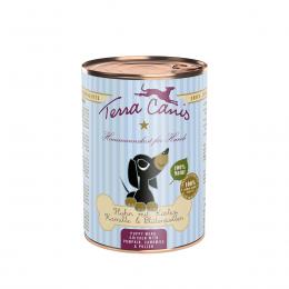 Terra Canis Welpe Huhn, K&uuml;rbis, Kamille & Bl&uuml;tenpollen 6x400g