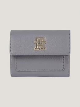 Tommy Hilfiger TH Timeless Flap-Wallet M Grey Line