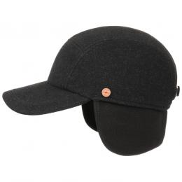 Tonito Wool Earflaps Basecap by Mayser  , Gr. 62 cm, Fb. anthrazit