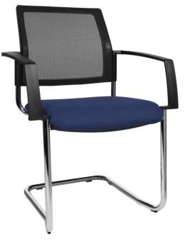 Topstar Besucherstuhl , BtoB 20 Netz, , blau