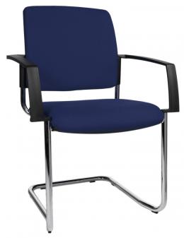 Topstar Besucherstuhl , BtoB 20 Polster, , blau