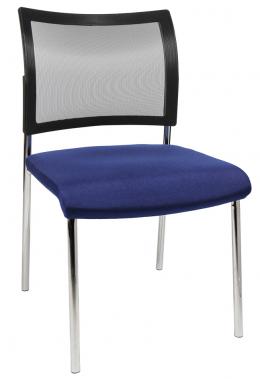 Topstar Besucherstuhl , Visit 10 Netz, , blau