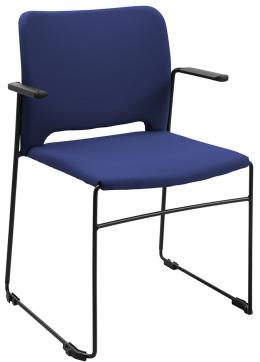 Topstar Besucherstuhl , Visit Lite, , Polster, blau