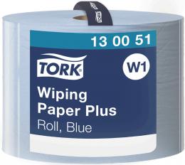 TORK Mehrzweck-Putzrolle, 2-lagig, blau, 510 m