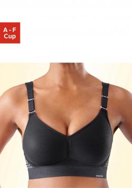 triaction by Triumph Sport-BH »Triaction Hybrid Lite P«, ohne Bügel, mit atmungsaktiven Spacer-Cups, Basic Dessous
