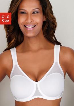 Triumph Minimizer-BH »Shape Sensation W01«, mit B&uuml;gel, mit transparenten Netzeins&auml;tzen