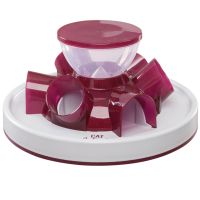 Trixie Katzenspielzeug Cat Activity Tunnel Feeder - getreidefreier Snack: Cosma snackies Hühnchen (26 g)