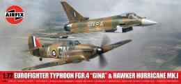 Twin Pack - Eurofighter Typhoon FGR.4 (GINA) + Hawker Hurricane Mk.I