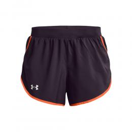 Under Armour Fly By 2.0 Shorts Damen - Lila, Größe L