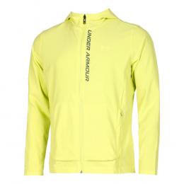 Under Armour Outrun The Storm Laufjacke Herren - Gelb, Gr&ouml;&szlig;e L
