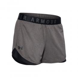 Under Armour Play Up 3.0 Shorts Damen - Dunkelgrau, Schwarz, Gr&ouml;&szlig;e XL