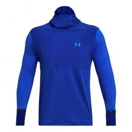 Under Armour Qualifier Cold Hoody Herren - Blau, Größe M