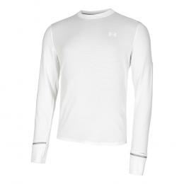 Under Armour Qualifier Cold Lauftop Herren - Wei&szlig;, Gr&ouml;&szlig;e S