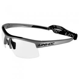 Unihoc Schutzbrille Energy, Senior, Graphite-Schwarz