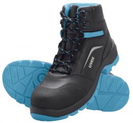uvex 2 xenova Schn&uuml;rstiefel S3, schwarz/blau, Gr. 51