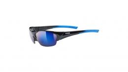 Uvex Blaze III Fahrradbrille BLACK BLUE UNISIZE