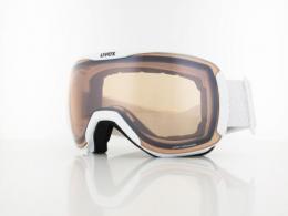 UVEX downhill 2100 V S550391 1030 white mat / DL litemirror silver variomatic®