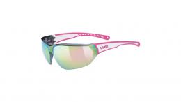 Uvex Sportstyle 204 Fahrradbrille PINK-WHITE UNISIZE