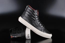 Vans Sk8-Hi Slim Zip (Croc Leather) Black US3,5/EU34,5