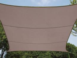 Velleman Beschattungstuch - Rechteck - 2 x 3m - Taupe