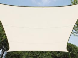 Velleman Beschattungstuch / Sonnenschutz - Rechteck - 4 x 3m - Creme
