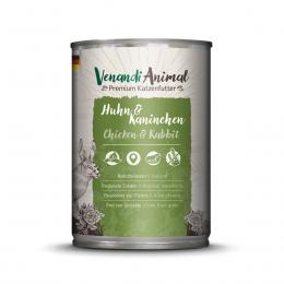 Venandi Animal – Huhn und Kaninchen 24x400g