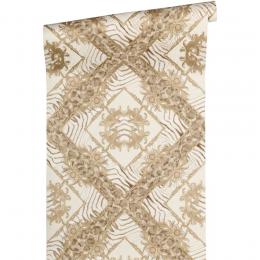 Versace wallpaper 3 Vliestapete - beige (Code: 349041) - Breite 0,7 m - Rollenlänge 10,05 m