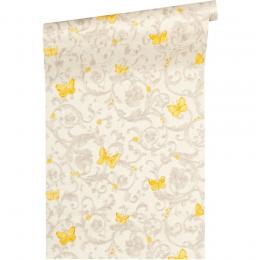 Versace wallpaper 3 Vliestapete - gelb (Code: 343253) - Breite 0,7 m - Rollenlänge 10,05 m