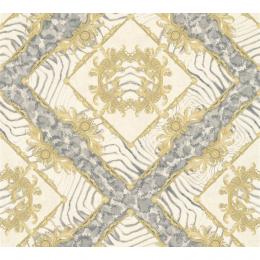 Versace wallpaper 3 Vliestapete - grau (Code: 349042) - Breite 0,7 m - Rollenlänge 10,05 m