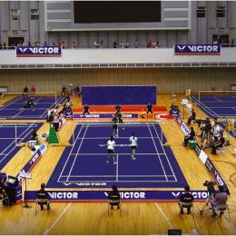 Victor Sportboden Badminton Mobil, 2-teilig