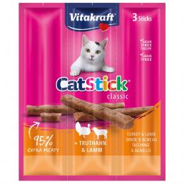 Vitakraft Cat-Stick mini Truthahn und Lamm 10x3 St&uuml;ck
