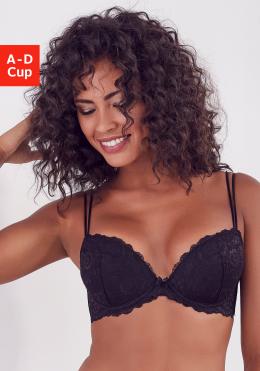 Vivance Push-up-BH »Giulia«, aus floraler Spitze mit Spaghettiträgern