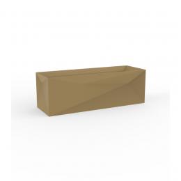 Vondom FAZ Pflanzengefäß mit Selbstbewässerung - beige - 40x120x40 cm