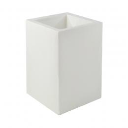 Vondom HIGH CUBE BASIC Pflanzengefäß - weiß - 18x18x36 cm