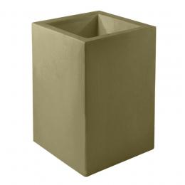 Vondom HIGH CUBE POT Pflanzengefäß - kaki - 60x60x90 cm