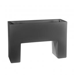 Vondom MURO BASIC Pflanzengefäß - anthrazit - 8x24x16 cm