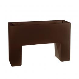 Vondom MURO BASIC Pflanzengefäß XL - bronzefarben - 40x120x80 cm