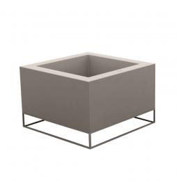 Vondom VELA LAND BASIC Pflanzengef&auml;&szlig; - taupe - 60x60x40 cm