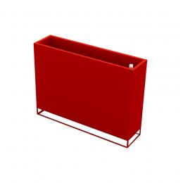 Vondom VELA WALL Pflanzengefäß mit Selbstbewässerung - rot - 30x120x90 cm