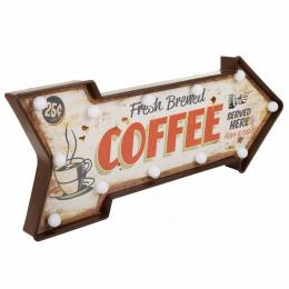 Wandsteckdose Alexandra House Living Coffee Wei&szlig; Eisen 27 x 5 x 65 cm Beleuchtung