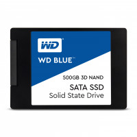 WD Blue 3D NAND SATA SSD WDS500G2B0A - 500 GB SSD - intern - 2.5